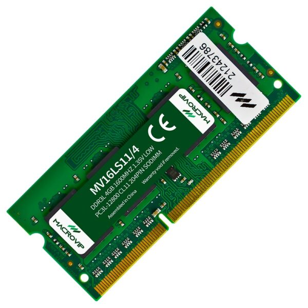 DRAM Memory for Notebook Macrovip DDR3L 4GB 1600MHz - MV16LS11/4