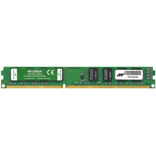 DRAM Memory for PC Macrovip DDR3 4GB 1333MHz - MV13N9/4