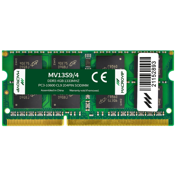 Memória RAM Macrovip DDR3 para Notebook