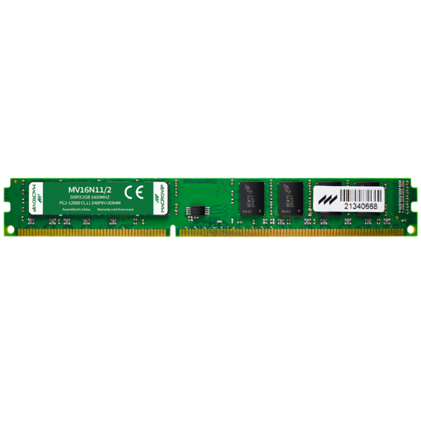 Memoria RAM para PC Macrovip DDR3 2GB 1600MHz - MV16N11/2