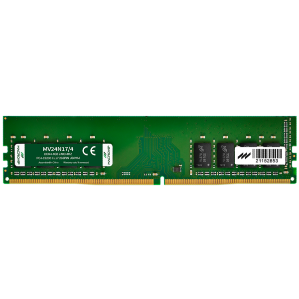 Memória RAM para PC Macrovip DDR4 4GB 2400MHz - MV24N17/4