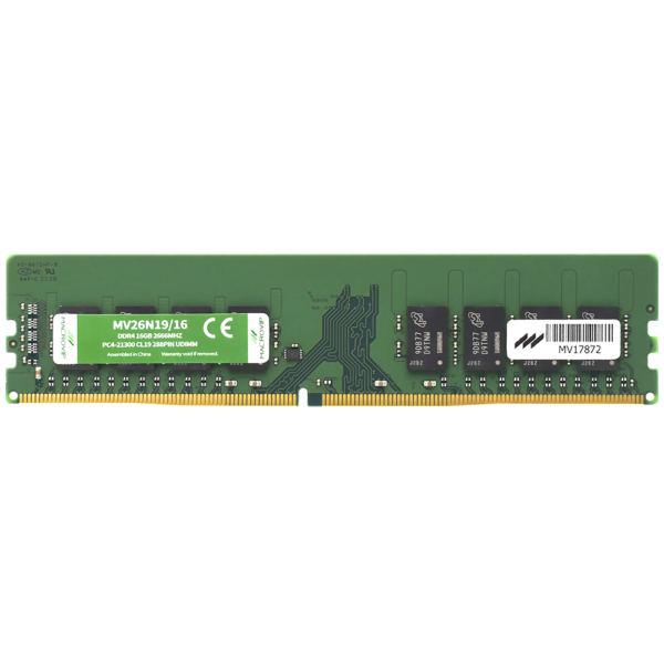 Memoria RAM para PC Macrovip DDR4 16GB 2666MHz - MV26N19/16