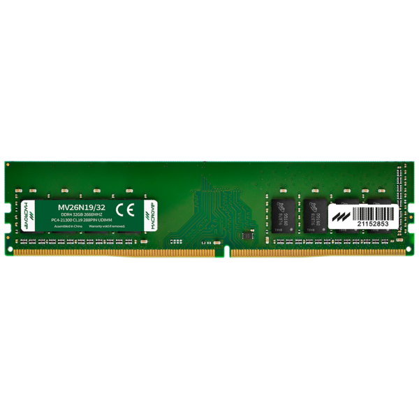 DRAM Memory for PC Macrovip DDR4 32GB 2666MHz - MV26N19/32