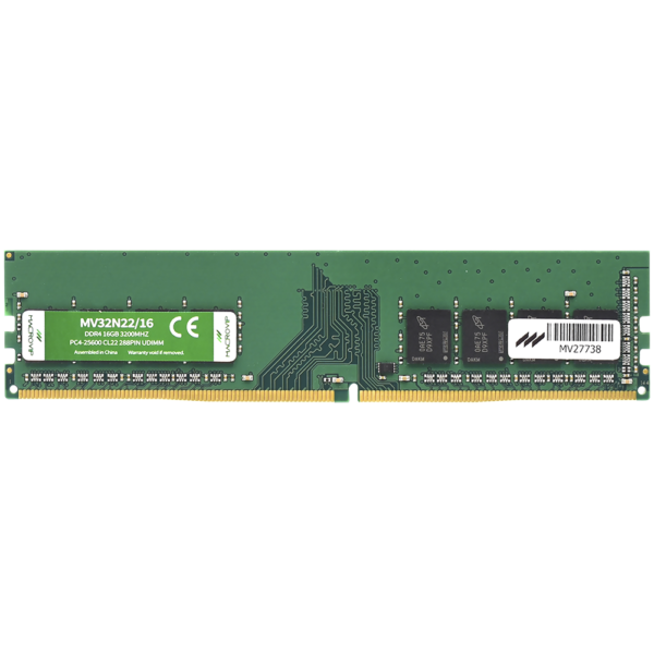 Memória RAM para PC Macrovip DDR4 16GB 3200MHz - MV32N22/16