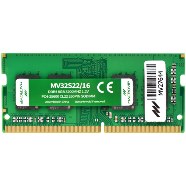 DRAM Memory for Notebook Macrovip DDR4 16GB 3200MHz - MV32S22/16