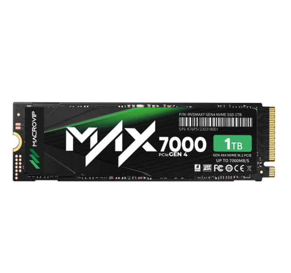 SSD Macrovip MAX7000 M.2 1TB NVMe - MVDMAX7/1TB