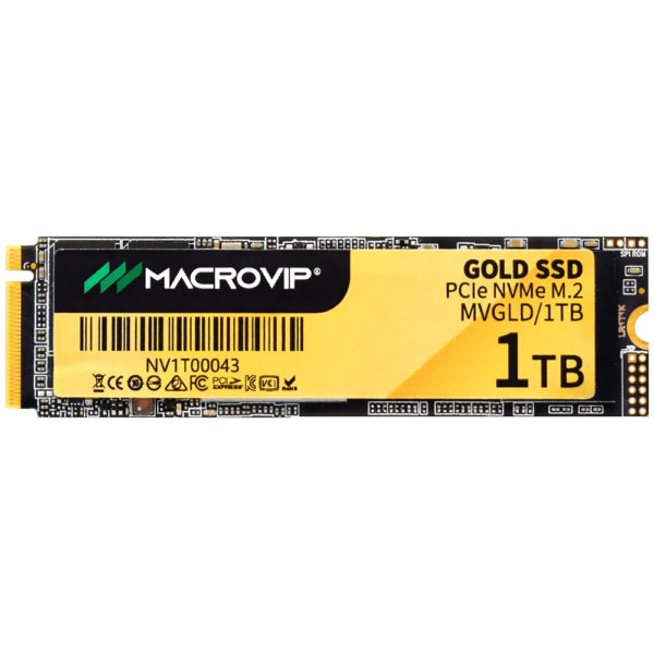 SSD Macrovip Gold M.2 NVMe 1TB - MVGLD/1TB