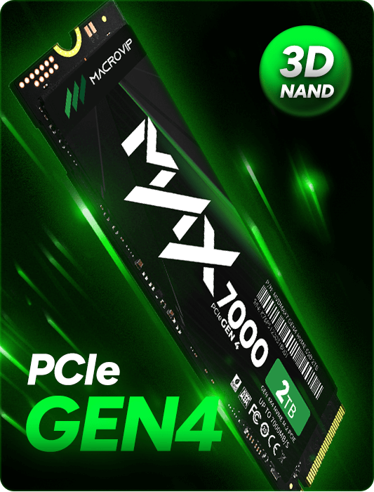 SSD Macrovip Max 7000 NVMe PCIe GEN 4 3D Nand