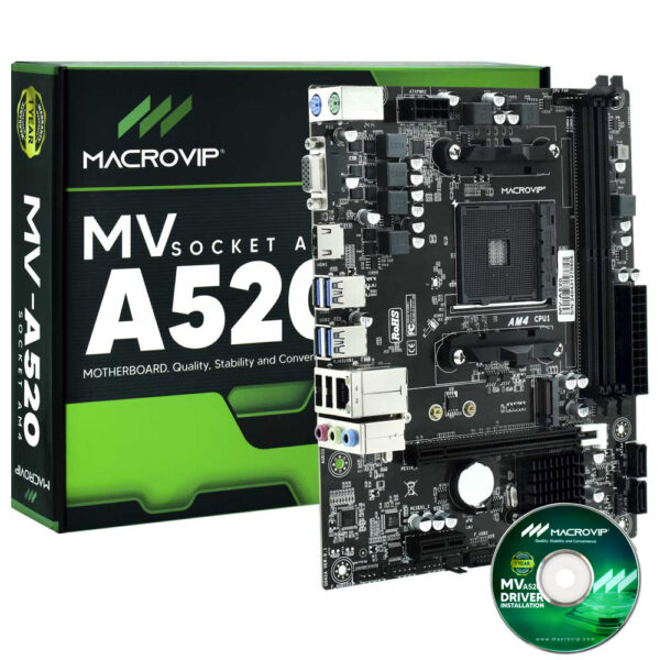 Placa Mãe Macrovip MV-A520