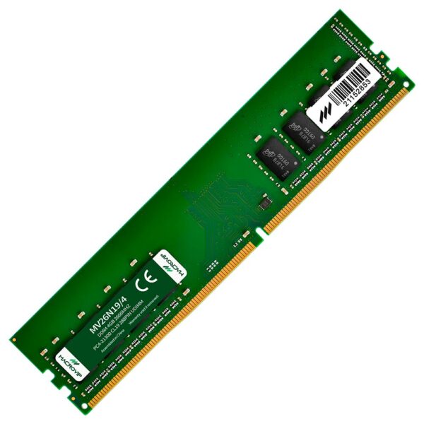 Memória RAM para PC Macrovip DDR4 4GB 2666MHz - MV26N19/4