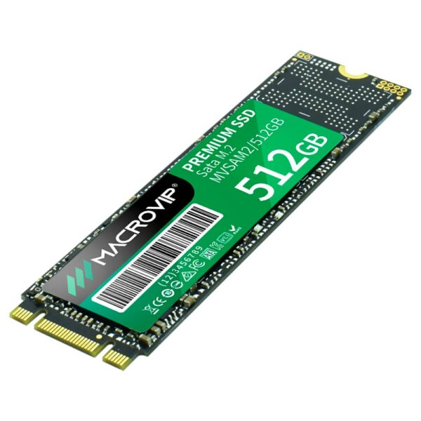 SSD Macrovip Premium M.2 SATA 3 512GB - MVSAM2/512GB