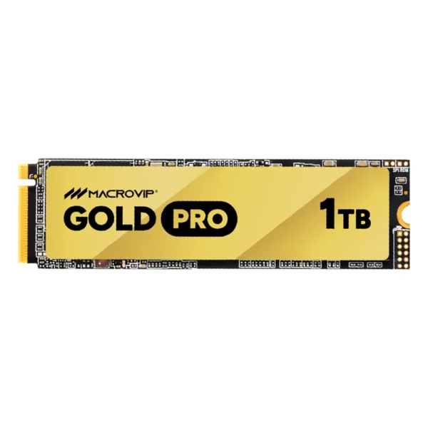 SSD Macrovip Gold PRO M.2 NVMe 1TB - MVGLDPRO/1TB