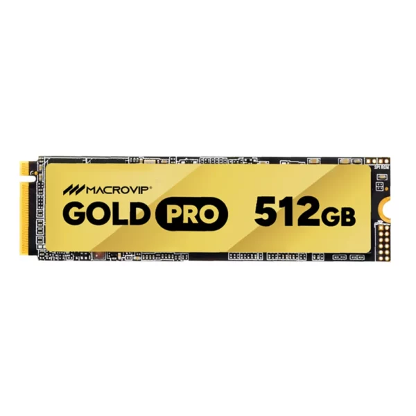 SSD Macrovip Gold PRO M.2 NVMe 512GB - MVGLDPRO/512GB