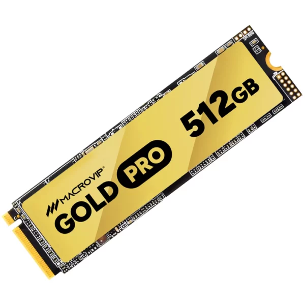 SSD Macrovip Gold PRO M.2 NVMe 512GB - MVGLDPRO/512GB