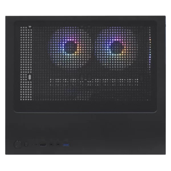 Gabinete Gamer Macrovip MAX Aqua Series TCXA325 Mini-Torre - Negro<br> - Imagen 3