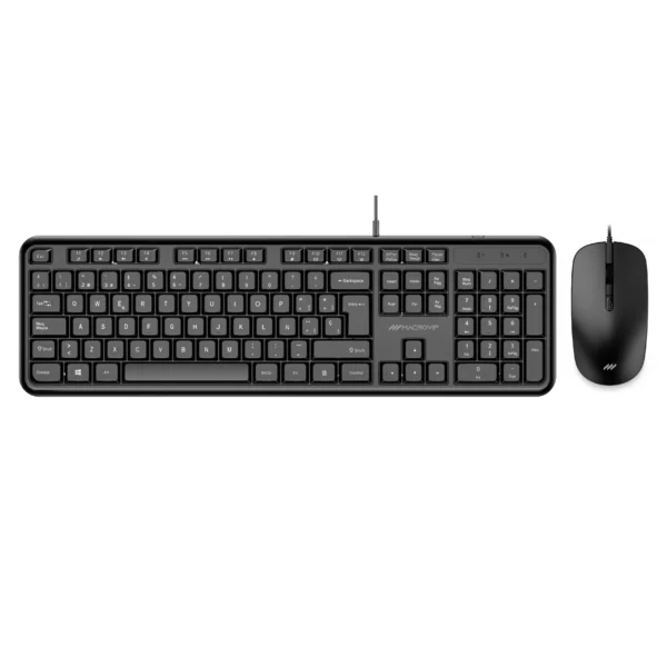 Combo Teclado e Mouse Macrovip MK200U USB - Espanhol