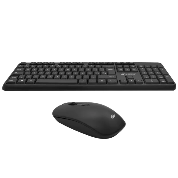 Combo Teclado e Mouse Silencioso Macrovip MK200W Wireless USB - Espanhol - Imagem 2