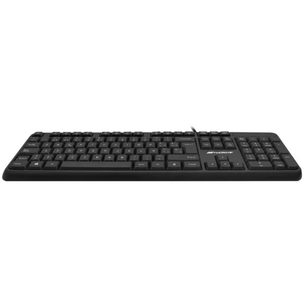 Teclado Silencioso Macrovip K234U Com fio USB - Espanhol - Imagem 2