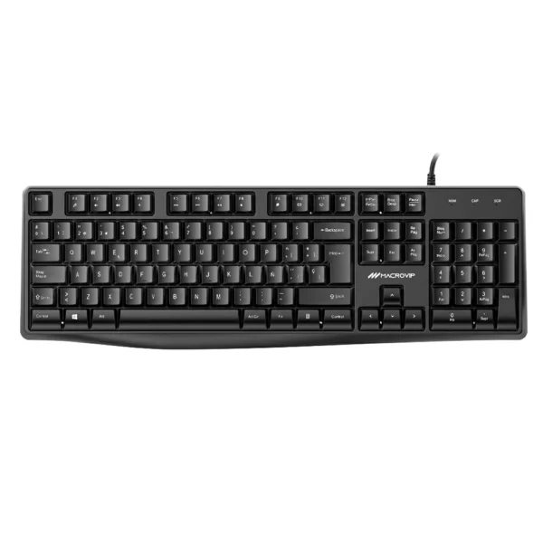 Teclado Macrovip K801U Com fio USB - Espanhol