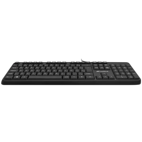 Teclado Silencioso Macrovip K234U Com fio USB - Português - Imagem 2