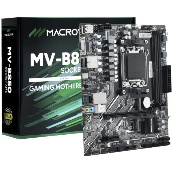Placa Mãe Macrovip MV-B850 Socket AM5 / VGA / DDR5