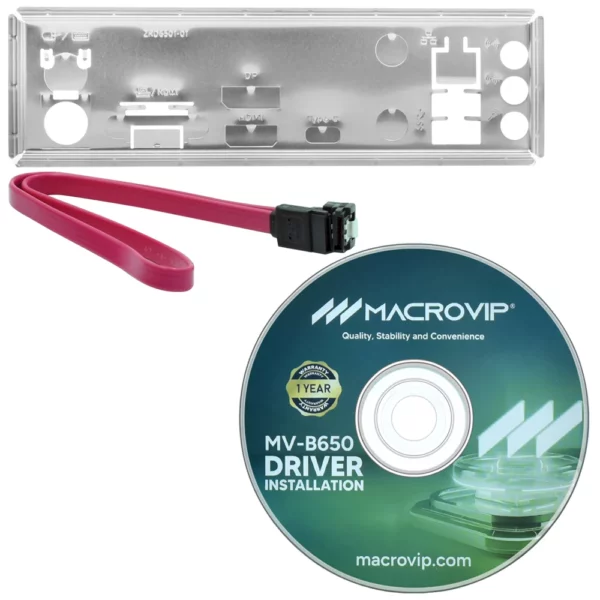 Placa Madre Macrovip MV-B650 Socket AM5 / VGA / DDR5 - Imagen 4