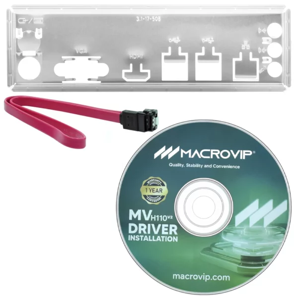 Placa Mãe Macrovip MV-H110V2 Socket LGA 1151 / VGA / DDR4 - Imagem 4