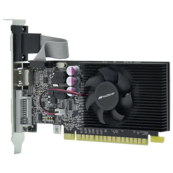 Placa de Vídeo Macrovip 1GB GeForce G210 DDR3 - LOW PROFILE MV-G210LP1GD3 - Imagem 2