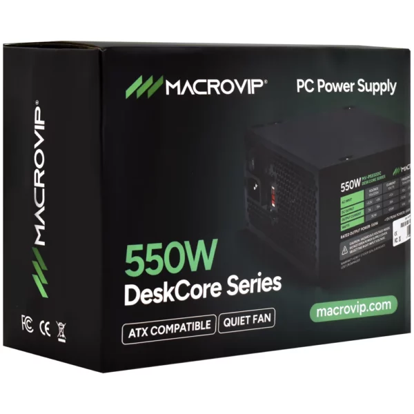 Fonte de Energia Macrovip DeskCore 550W ATX MV-PS550DC - Imagem 4